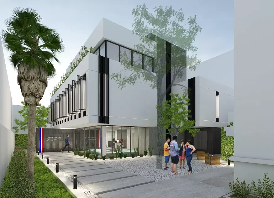 Projet de rénovation et d’extension de l’Institut Français de Casablanca